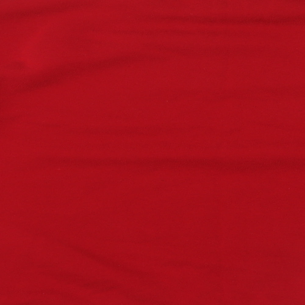 Brand and care label for Eight paris women’s red jumper, size M