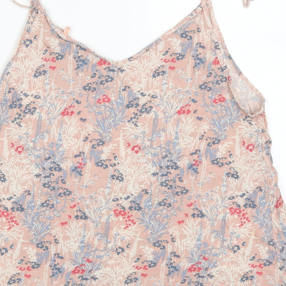 NEXT Womens Pink Floral Basic Tank Size 12