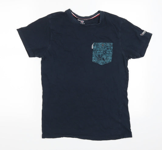 Lambretta Mens Blue    T-Shirt Size S