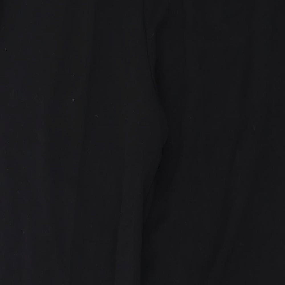 anna rose Womens Black Trousers Size 14 L22 in