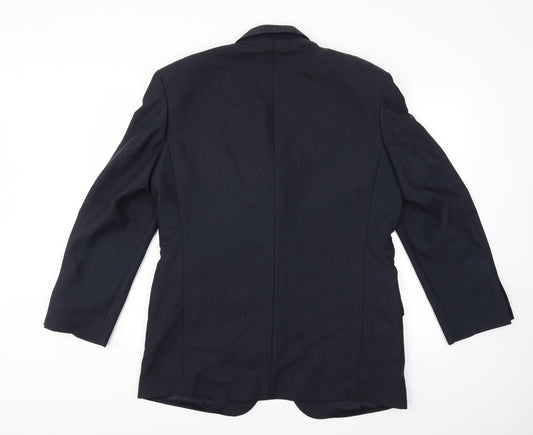 Marks and Spencer Mens Blue Jacket Suit Jacket Size 42