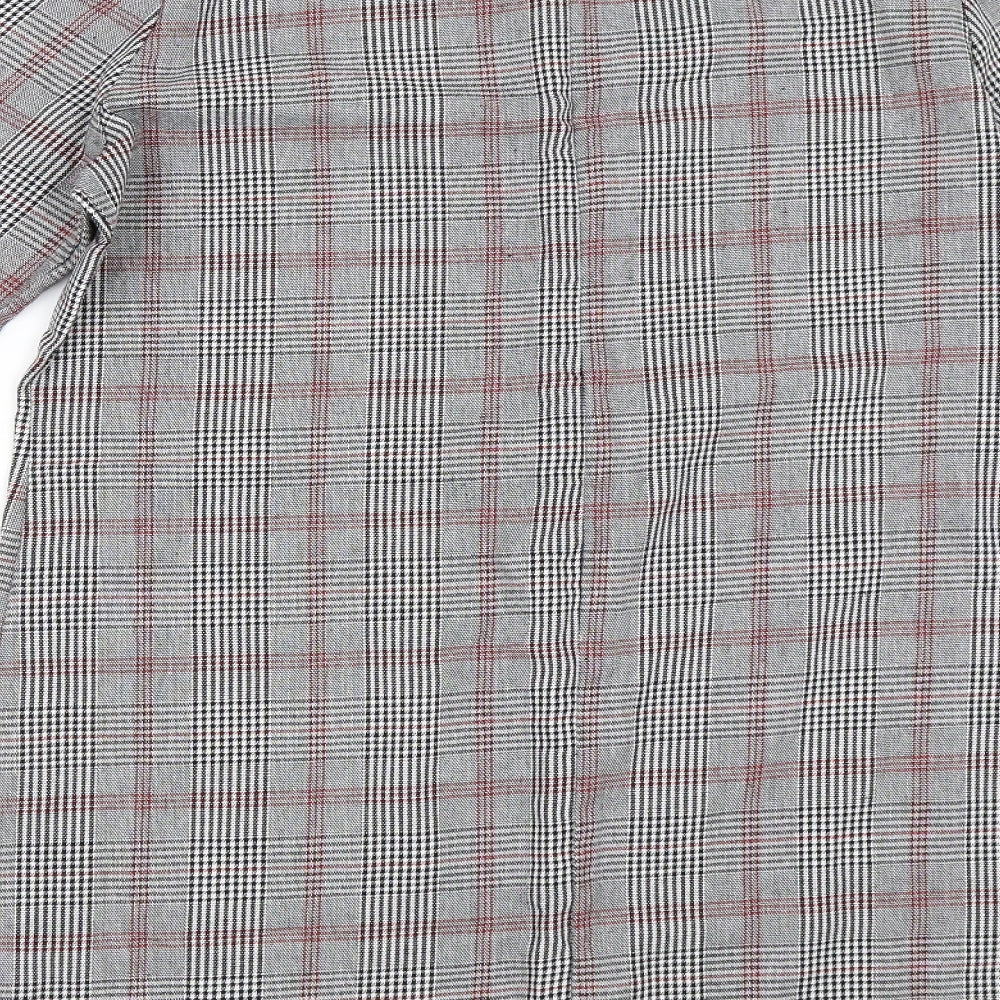 Stella Morgan Womens Grey Check Shift Size 14