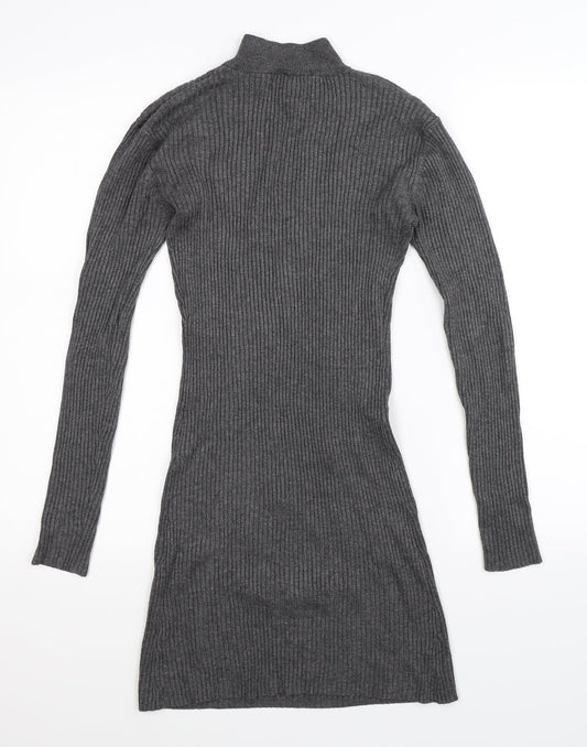 Atmosphere Womens Grey Knit Pullover Jumper Size 12