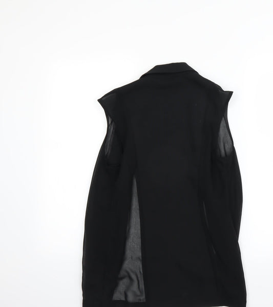 NEXT Womens Black Cardigan Jumper Size 6