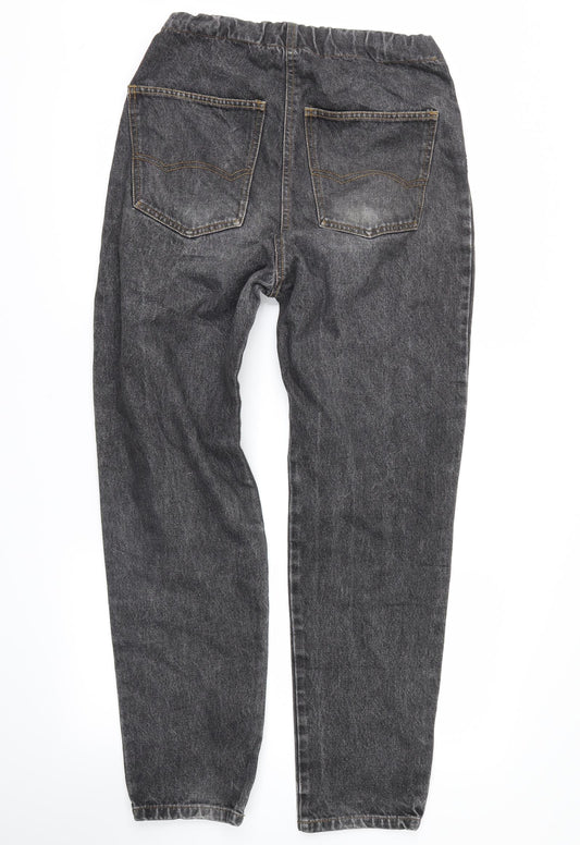 Blooming Marvellous Womens Grey Straight Jeans Size 12 L30 in