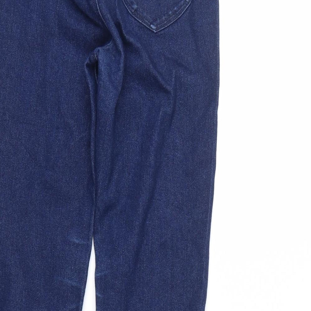 Uni Qlo Girls Blue Skinny Jeans Size L