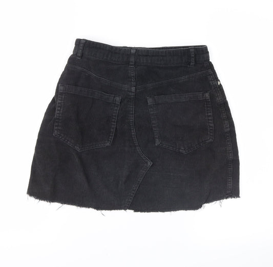 Pull&Bear Womens Black Mini Skirt Size S