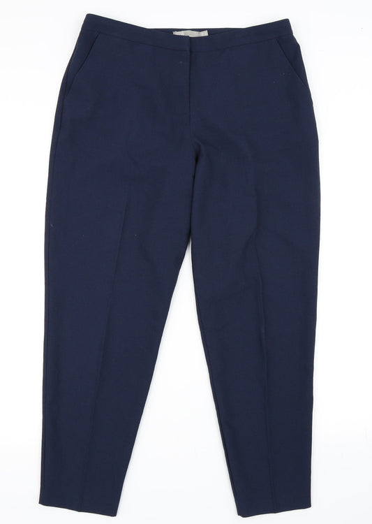 ASOS Womens Blue Trousers Size 12 L27 in