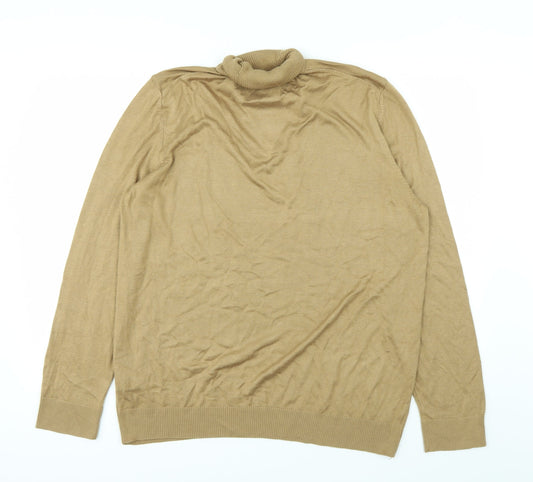 Burton Womens Beige Basic T-Shirt Size XL