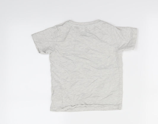 Urban Classics Boys Grey Basic T-Shirt Size 2-3 Years
