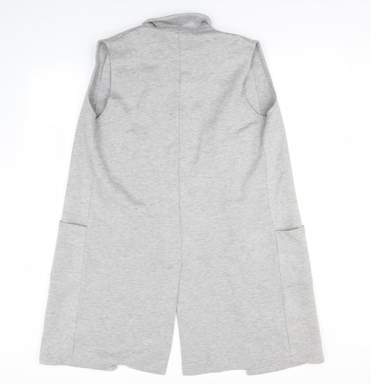 A&G Womens Grey Cardigan Jumper Size S