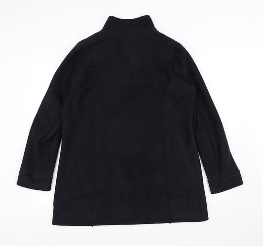 BM Womens Black Jacket Coat Size 14