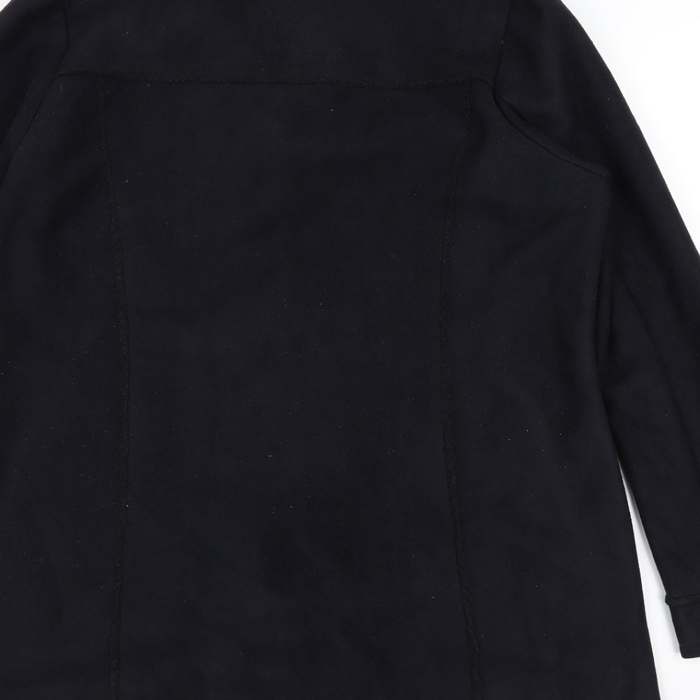 BM Womens Black Jacket Coat Size 14