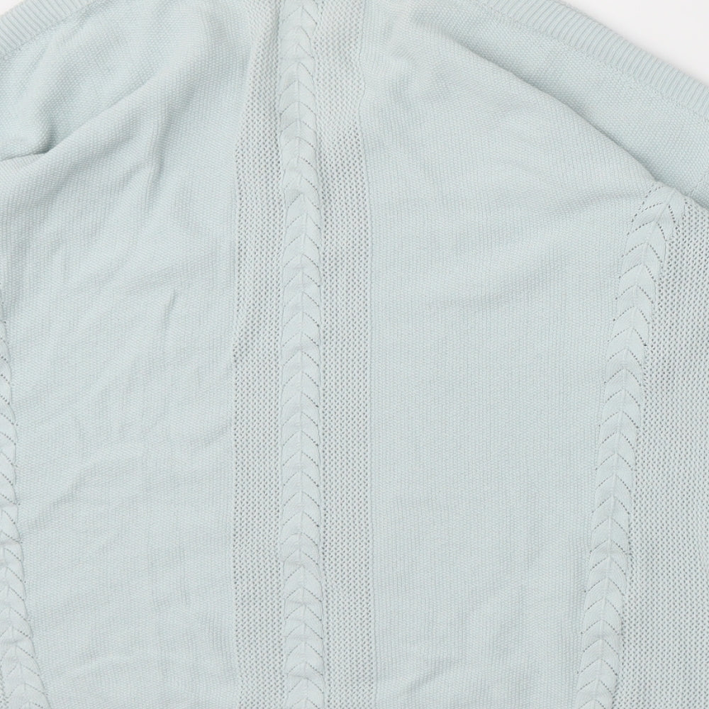 Marks and Spencer Womens Blue Pullover Jumper Size 14