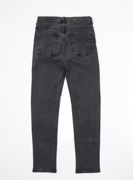 Marks and Spencer Womens Grey Skinny Jeans Size 10 L25 in