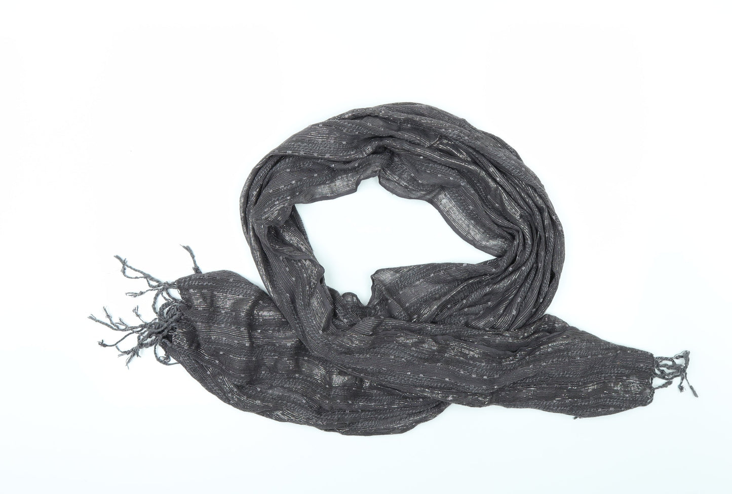 Preworn Womens Grey Scarf