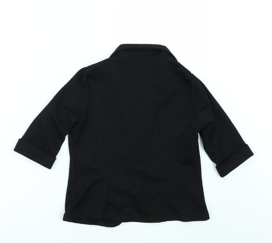 Cosmic Kids Girls Black Jacket Size 10 Years