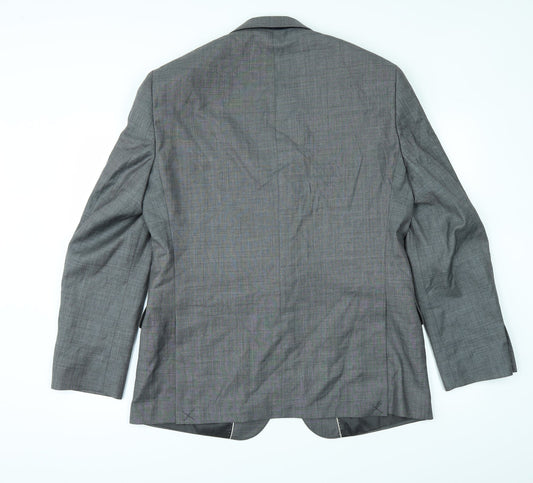 Paul Costelloe Mens Grey   Jacket Suit Jacket Size 42