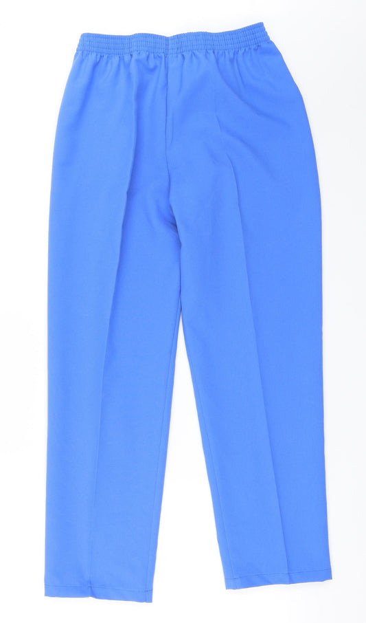 Vagarro Womens Blue Trousers Size 44 L27 in