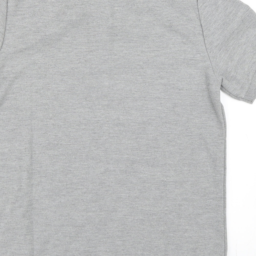 Slazenger Boys Grey Basic Polo Size 11-12 Years