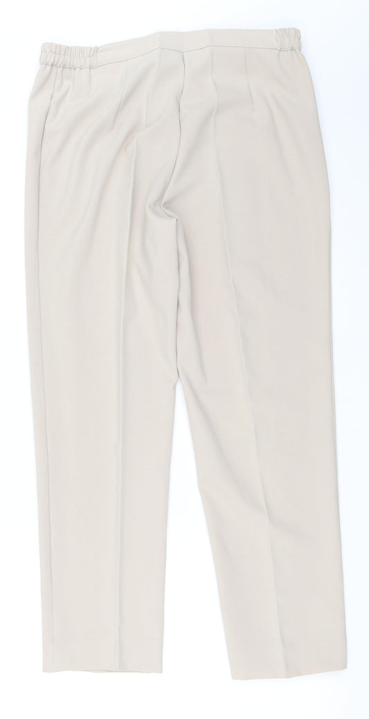 Murcia Womens Beige Trousers Size M L27 in