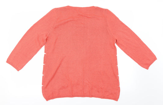 NEXT Womens Pink Pullover Jumper Size 14