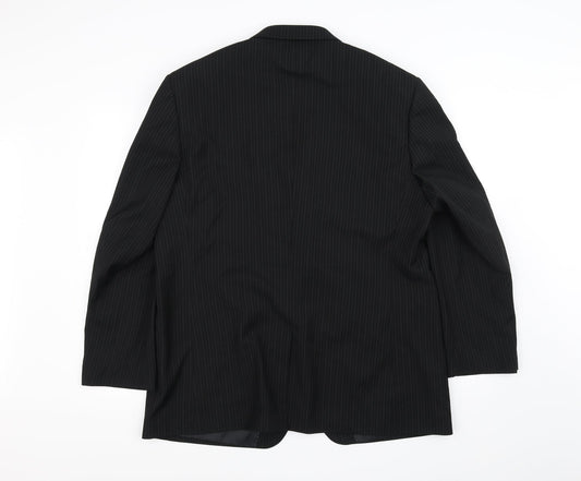 Burton Mens Black Jacket Suit Jacket Size 44