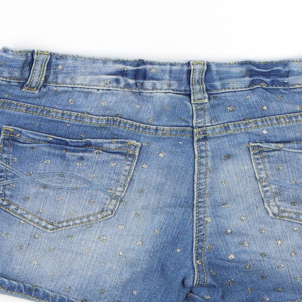 NEXT Girls Blue Bermuda Shorts Size 11 Years