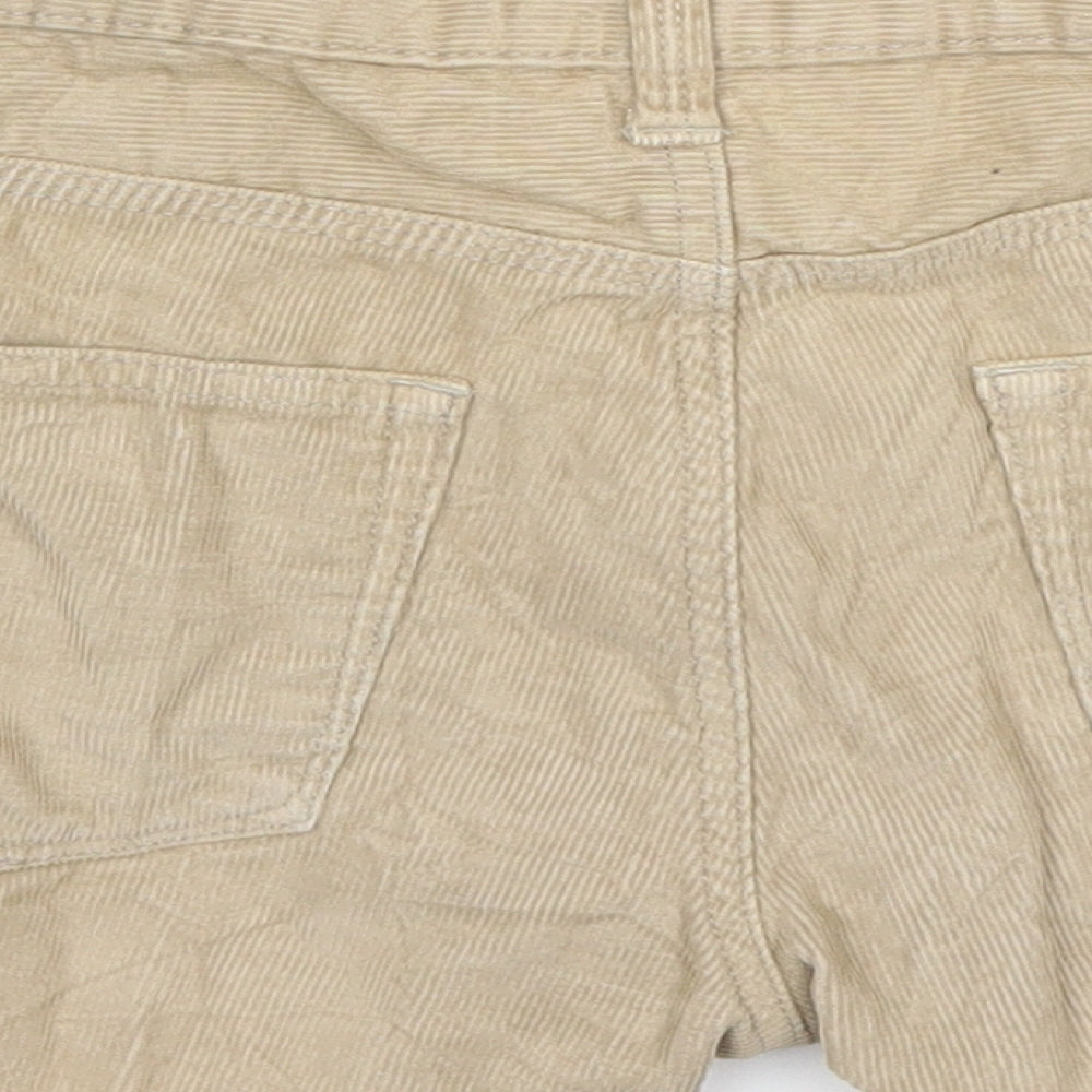 Gap Womens Beige Corduroy Cut-Off Shorts Size 32 in