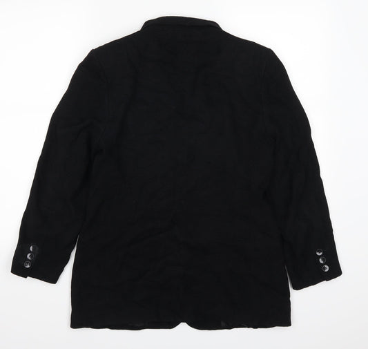Marks and Spencer Womens Black Jacket Suit Jacket Size 12