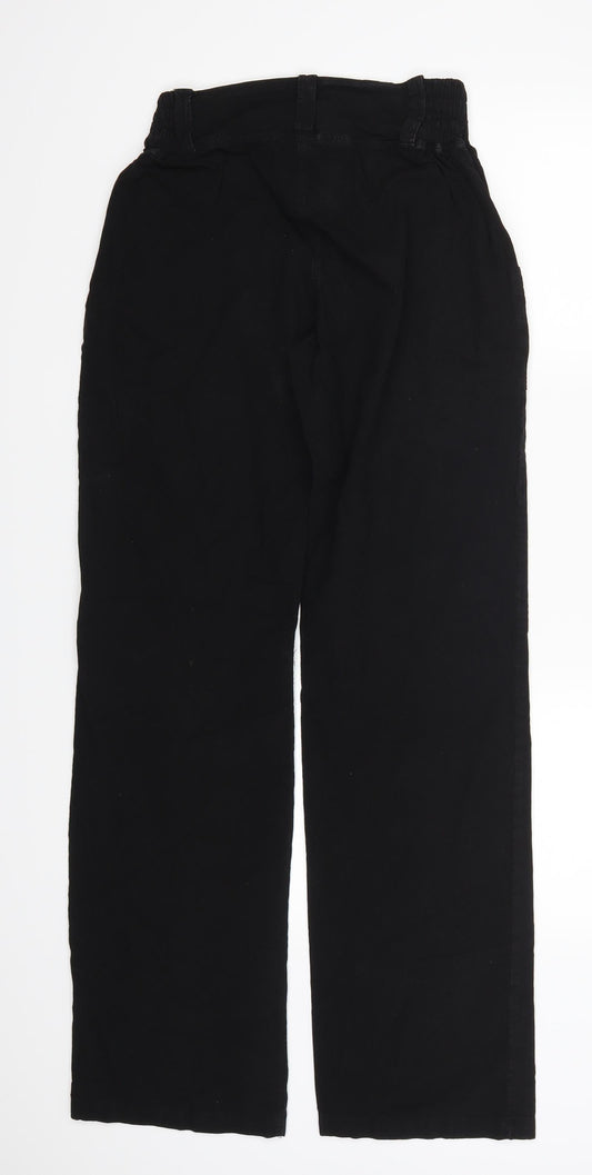 La Cotonniere Womens Black Trousers Size M L30 in