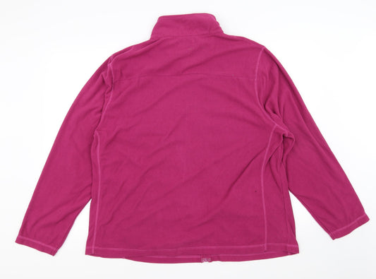 Loungewear Womens Pink Jacket Coat Size XL