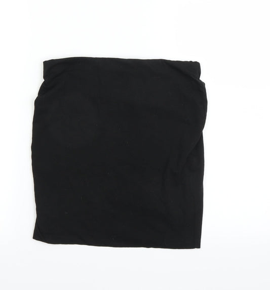 H&M Womens Black Mini Skirt Size 8