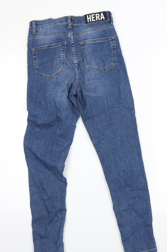 Hera Womens Blue Straight Jeans Size 26 L23 in