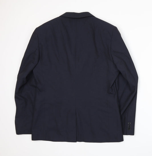 Marks and Spencer Mens Blue Jacket Suit Jacket Size M
