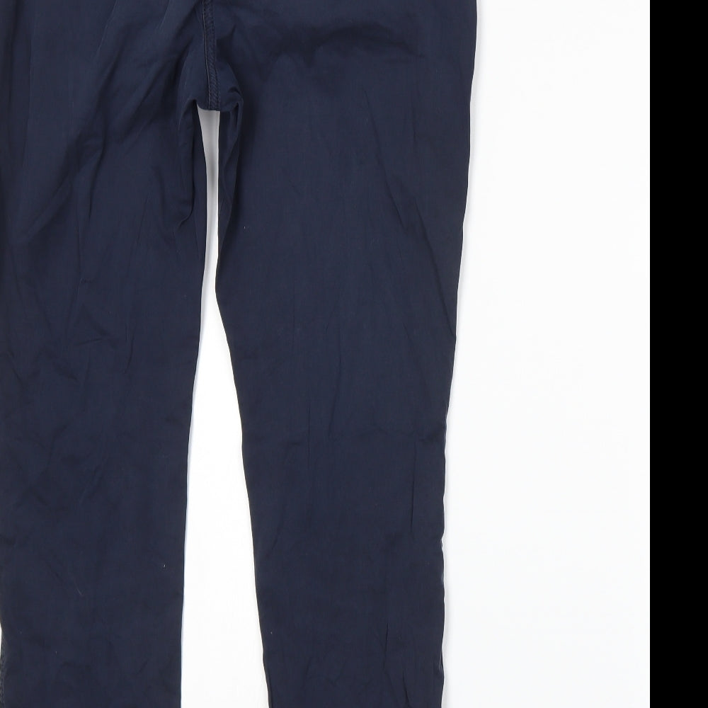 Dorothy Perkins Womens Blue Trousers Size 10 L27 in