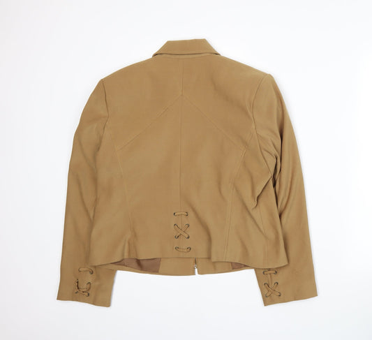 CMD Womens Brown Jacket Size 16