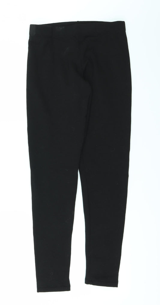 esmaura Womens Black Trousers Size 8 L24 in