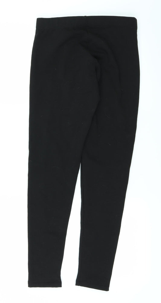 esmaura Womens Black Trousers Size 8 L24 in
