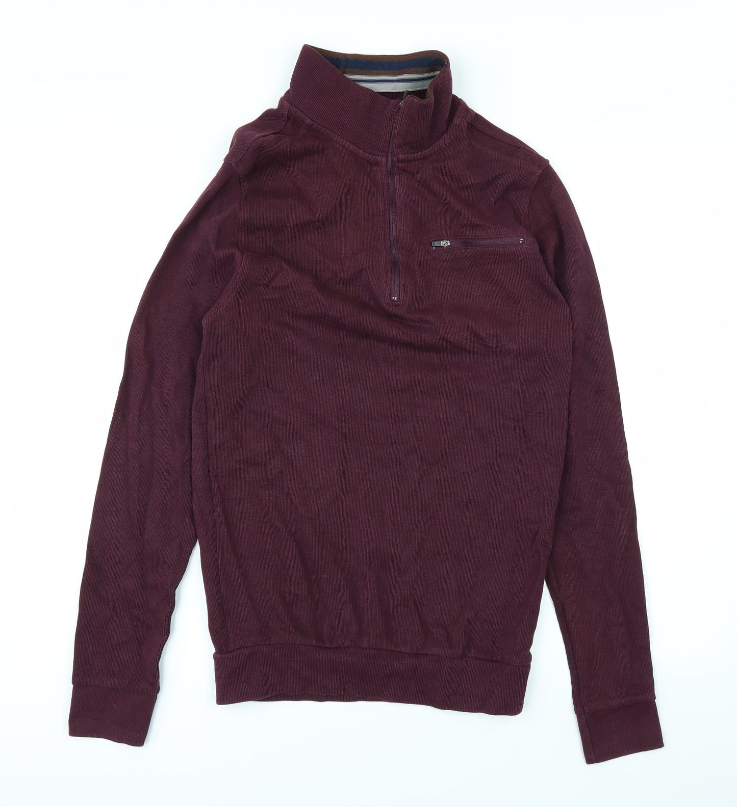 Lakeland Mens Red Pullover Jumper Size S