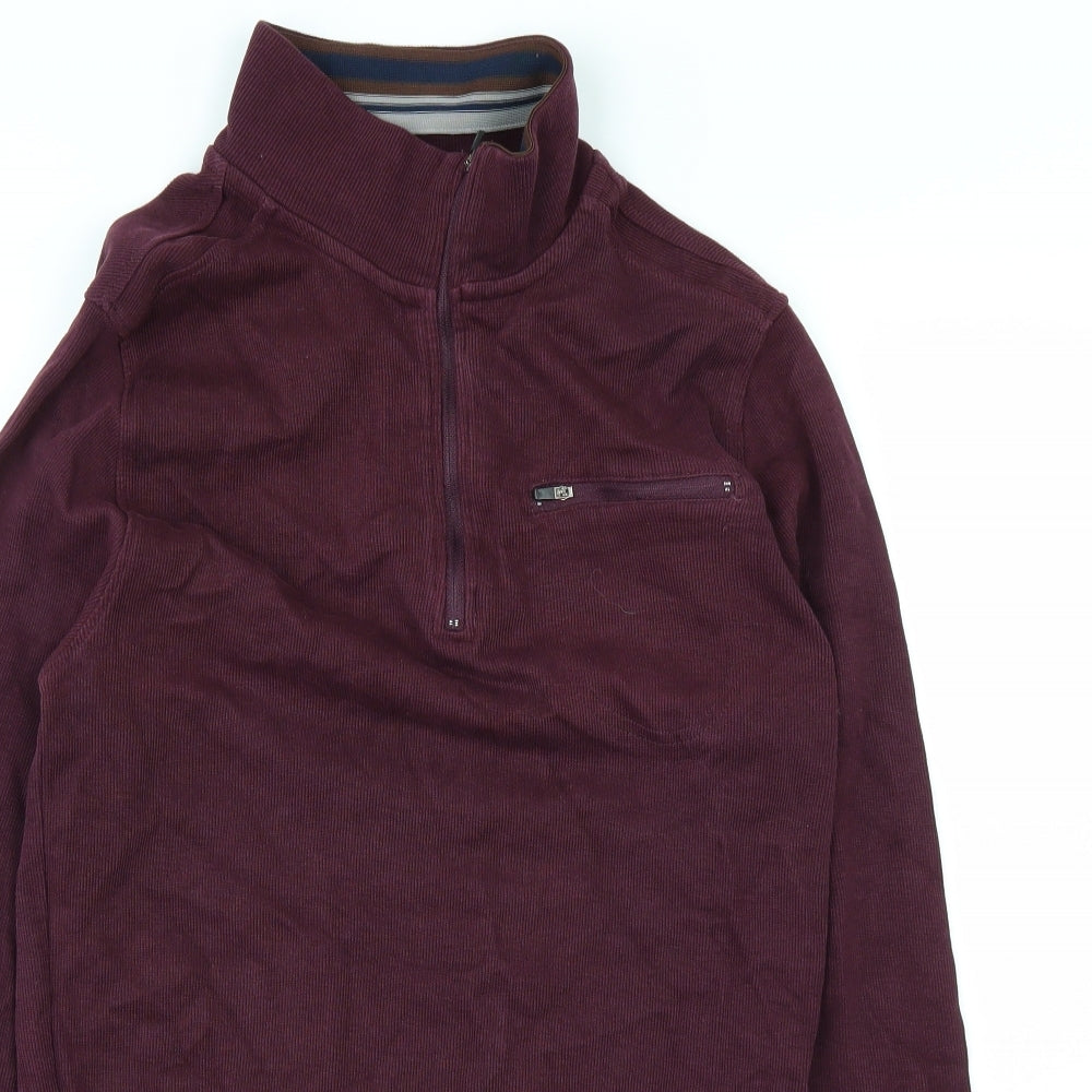 Lakeland Mens Red Pullover Jumper Size S