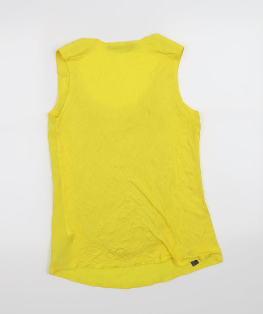 Zara Womens Yellow Basic Tank Size XS