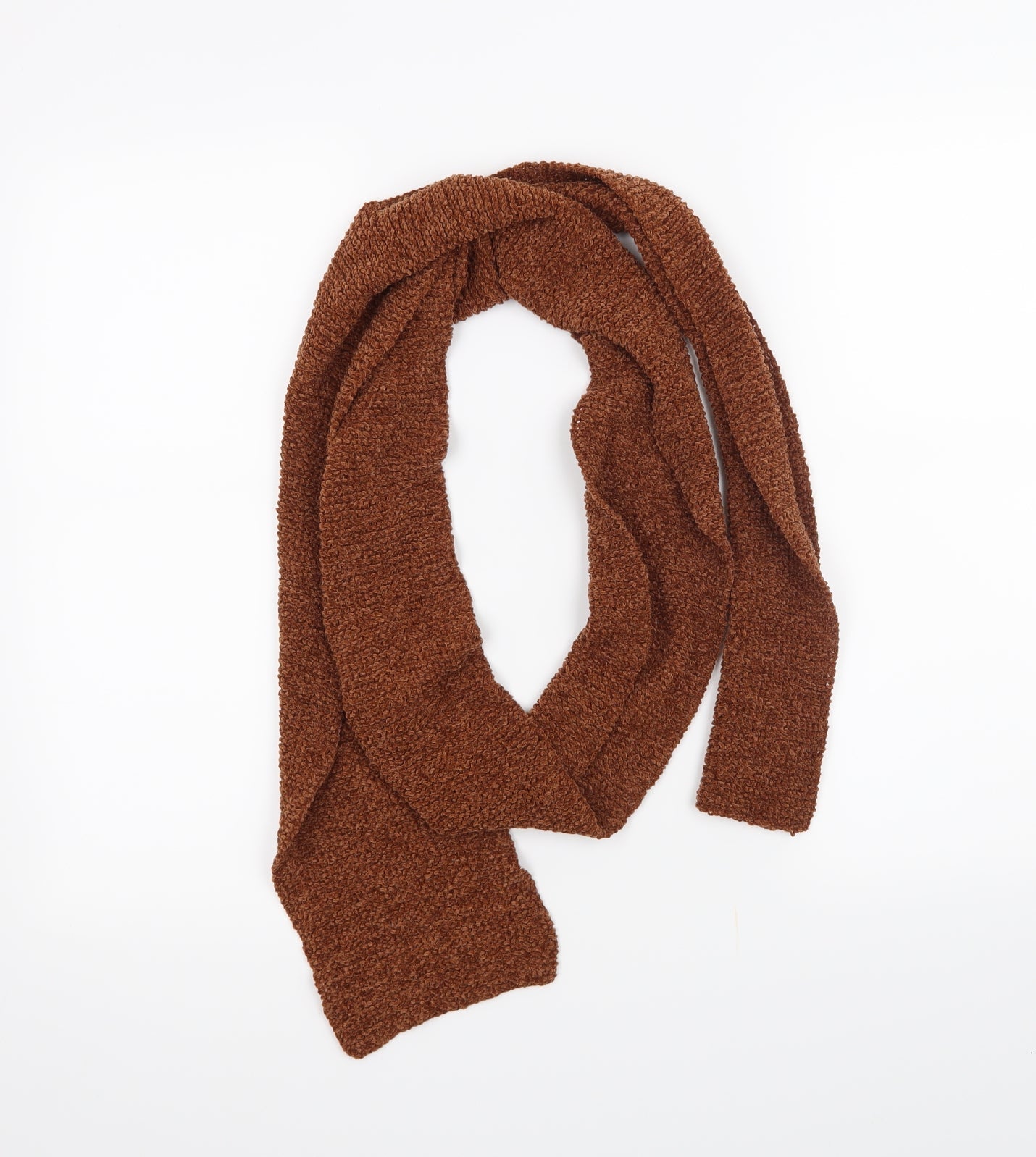 Preworn Womens Brown Scarf