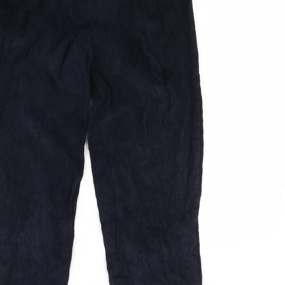Preworn Womens Blue Trousers Size 12 L28 in