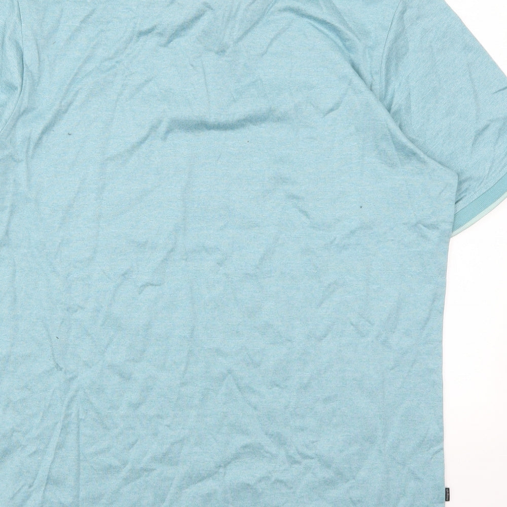 Marks and Spencer Mens Blue Polo Size M