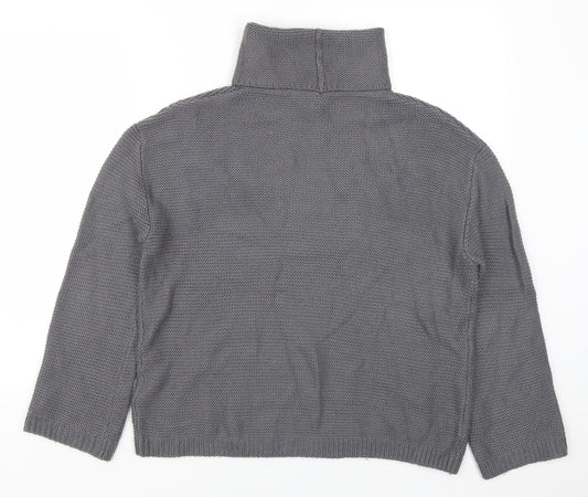 H&M Womens Grey Pullover Jumper Size S