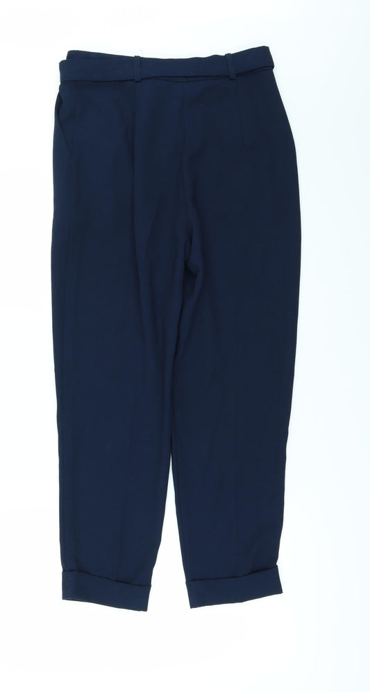 ASOS Womens Blue Trousers Size 6 L24 in