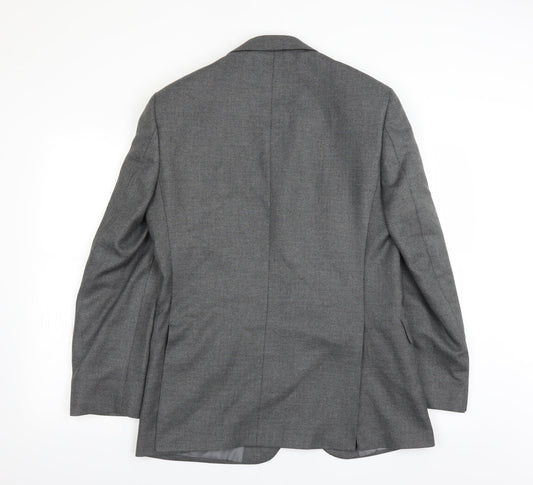 Marks and Spencer Mens Grey Jacket Suit Jacket Size 38