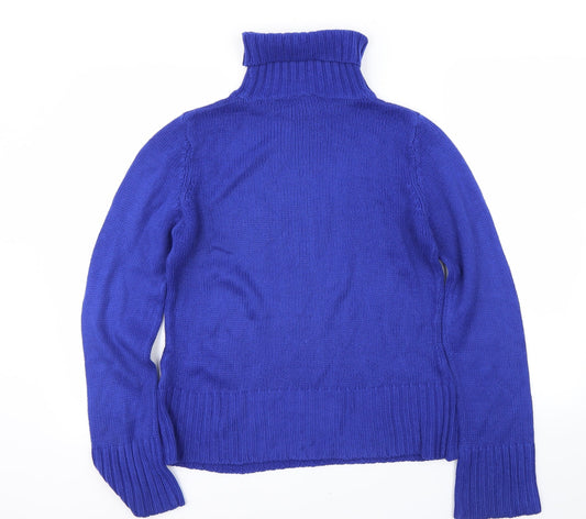 Country Casuals Womens Blue Pullover Jumper Size 10