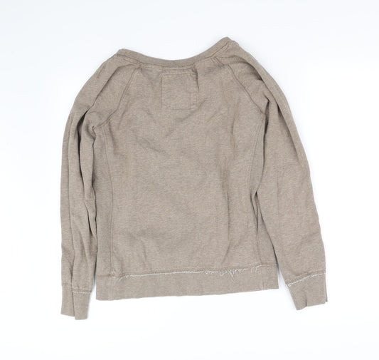 H&M Mens Beige Pullover Jumper Size M